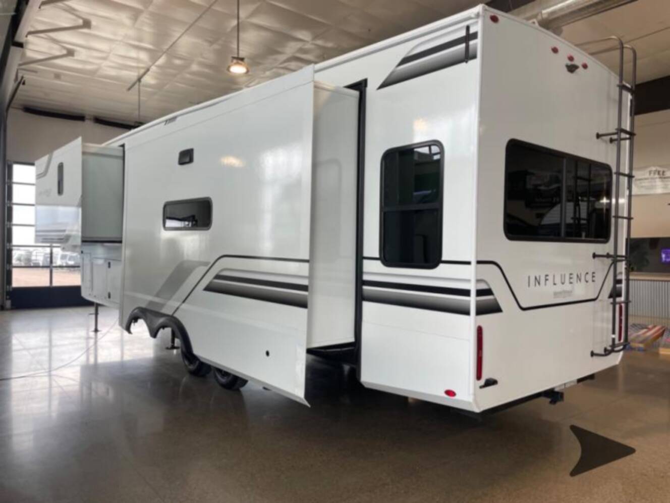 A photo of this 2026 Grand Design Influence 3503GK