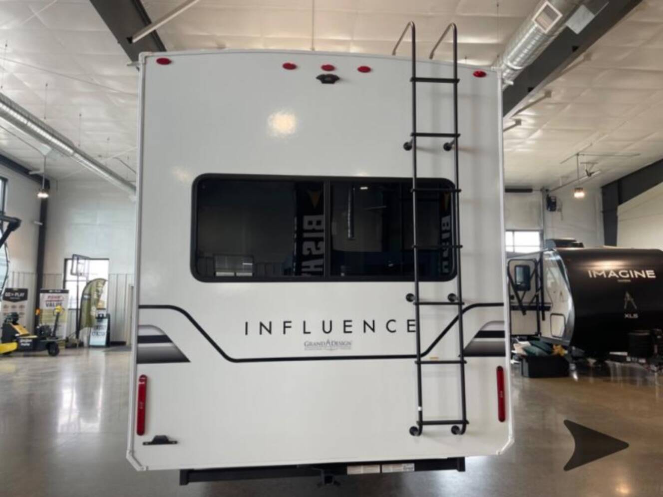 A photo of this 2026 Grand Design Influence 3503GK