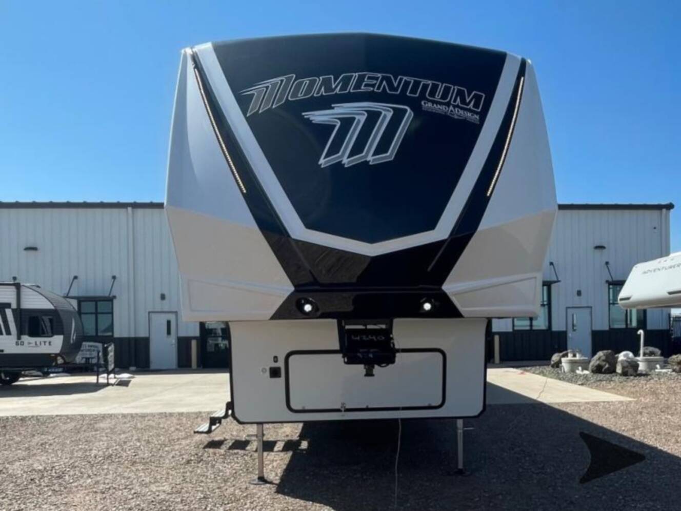 A photo of this 2026 Grand Design Momentum G-Class 415G
