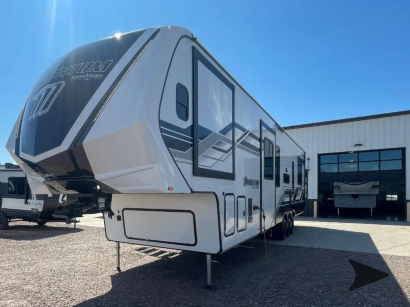 A photo of this 2026 Grand Design Momentum G-Class 415G