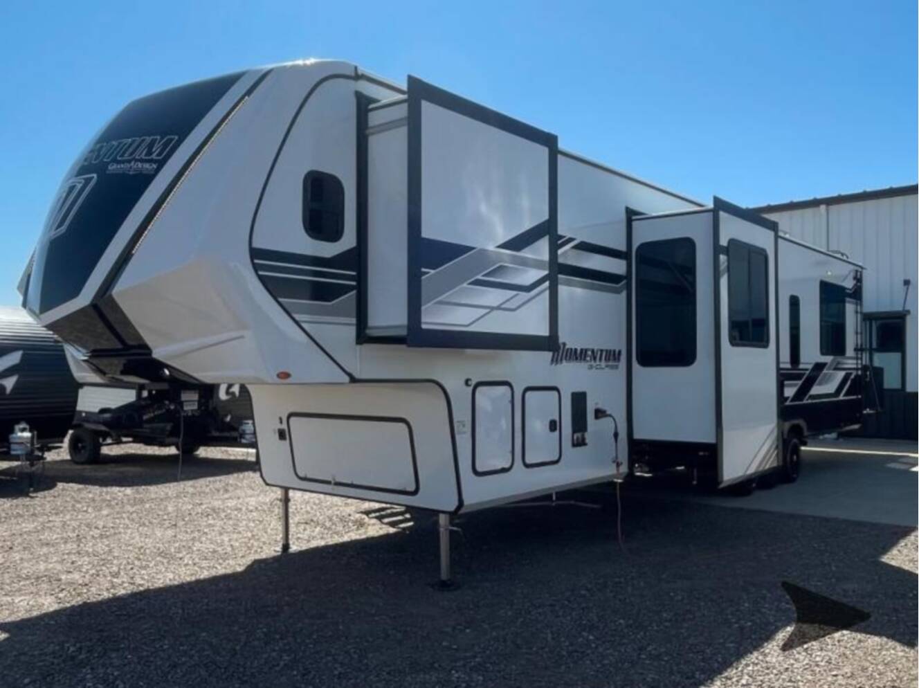 A photo of this 2026 Grand Design Momentum G-Class 415G