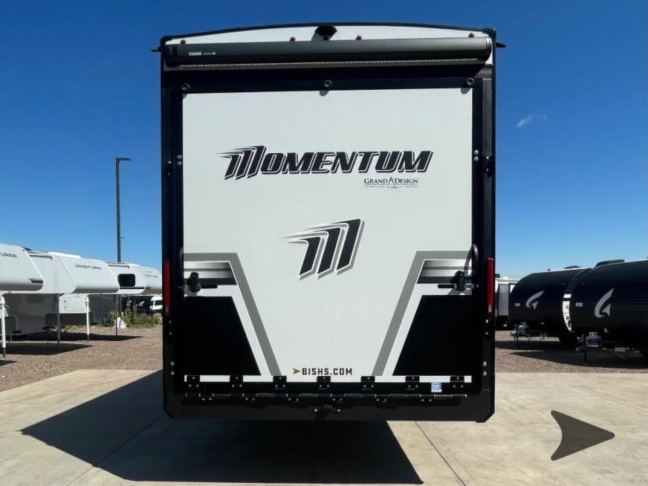 A photo of this 2026 Grand Design Momentum G-Class 415G