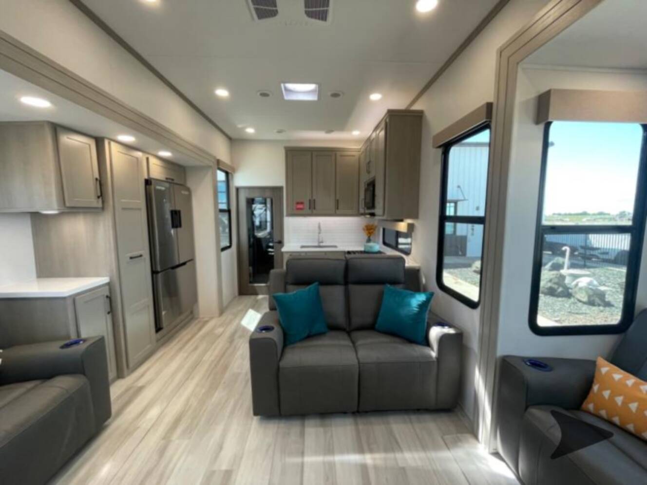 A photo of this 2026 Grand Design Momentum G-Class 415G