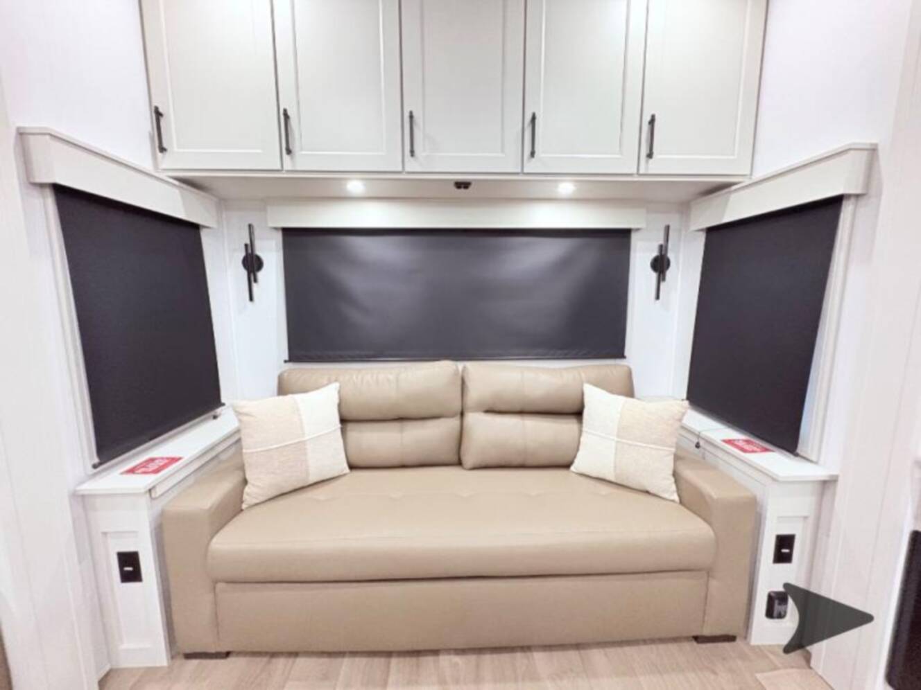 A photo of this 2026 Grand Design Solitude 370DV FULL BODY PAINT - SMOKE