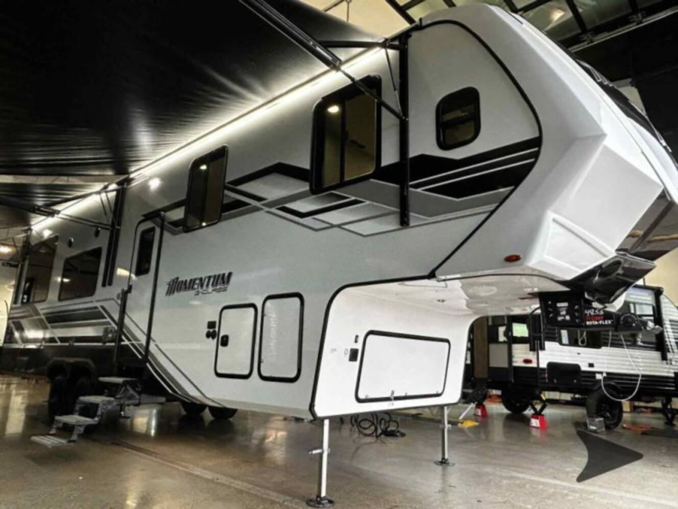 A photo of this 2026 Grand Design Momentum G-Class 325G