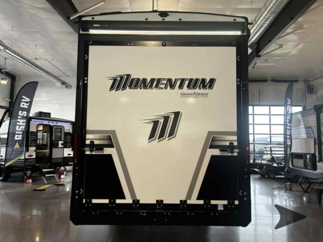 A photo of this 2026 Grand Design Momentum G-Class 325G