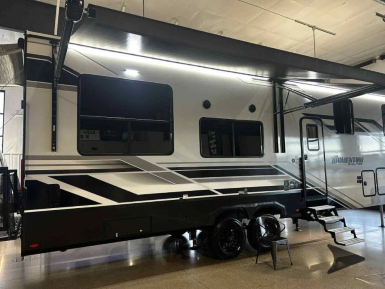 A photo of this 2026 Grand Design Momentum G-Class 325G