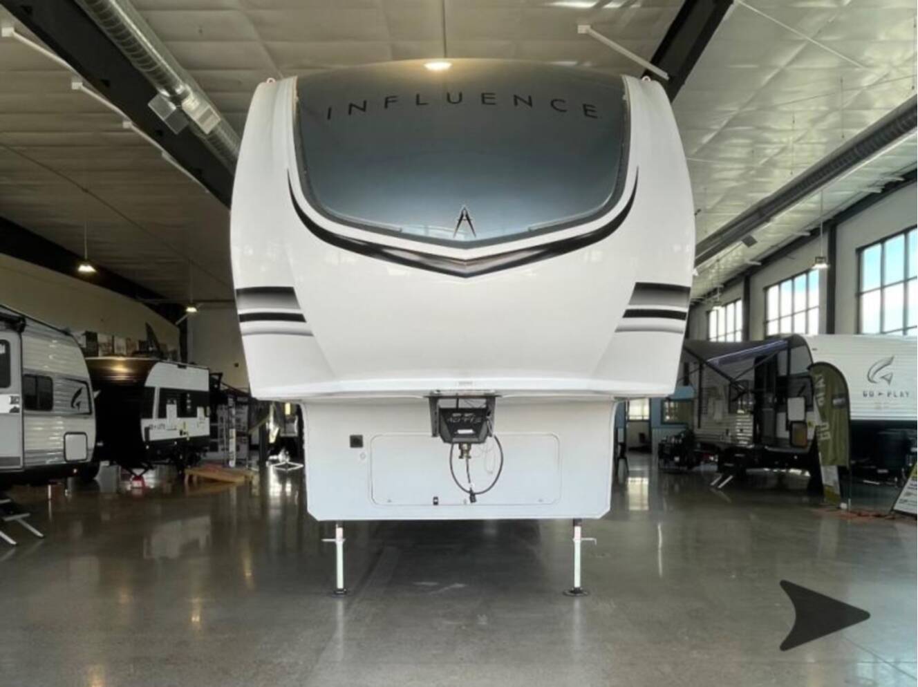 A photo of this 2026 Grand Design Influence 3203GK