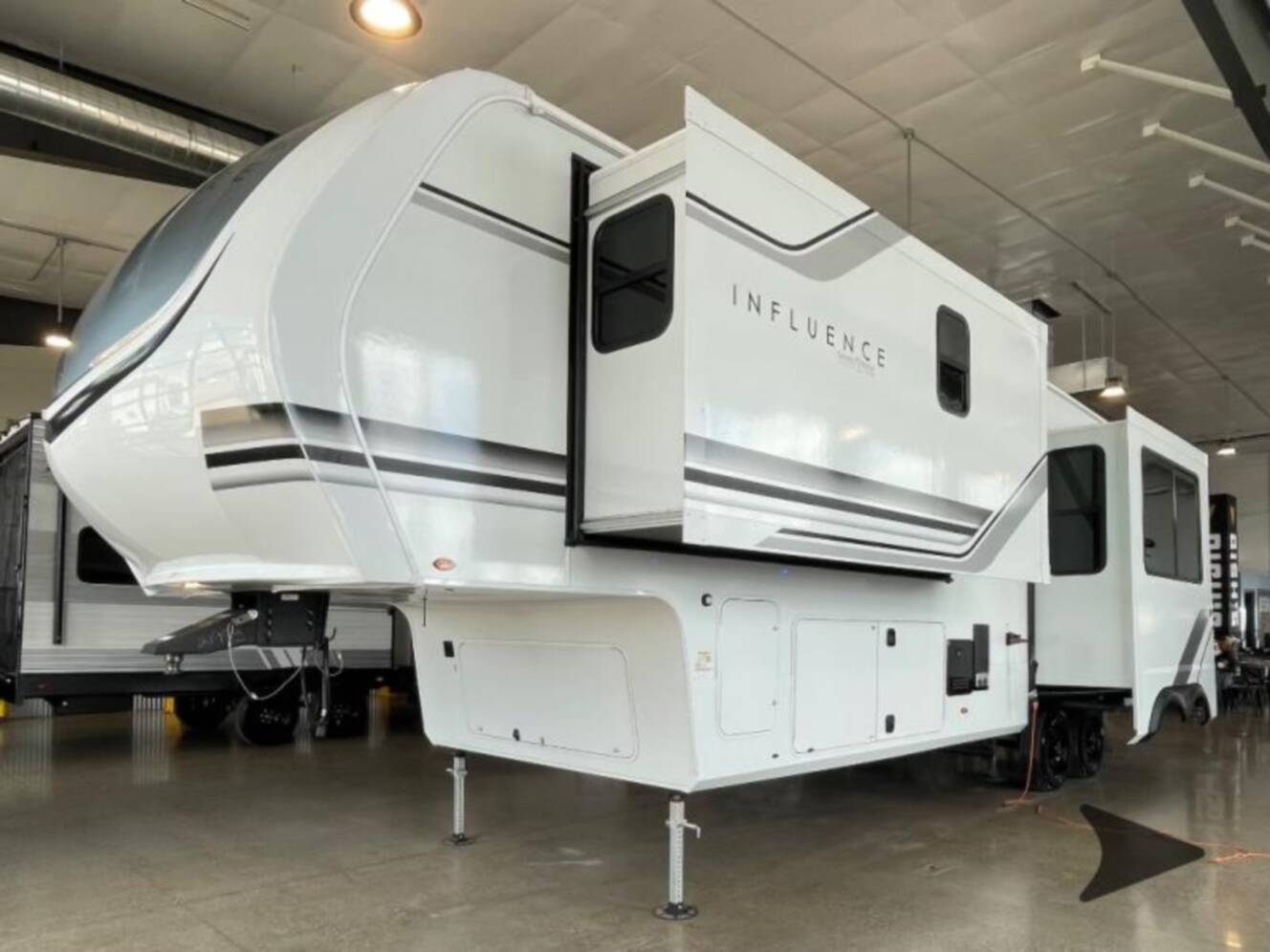 A photo of this 2026 Grand Design Influence 3203GK