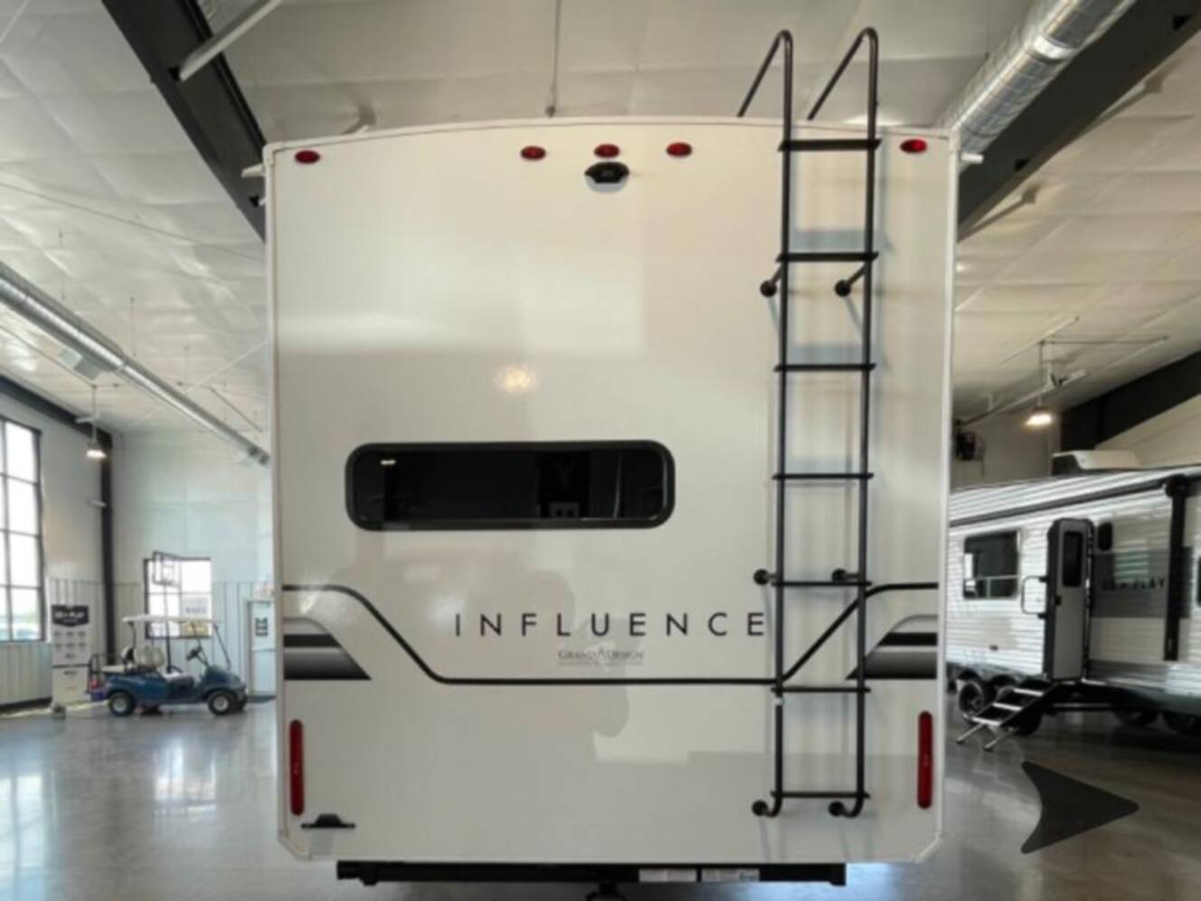 A photo of this 2026 Grand Design Influence 3203GK