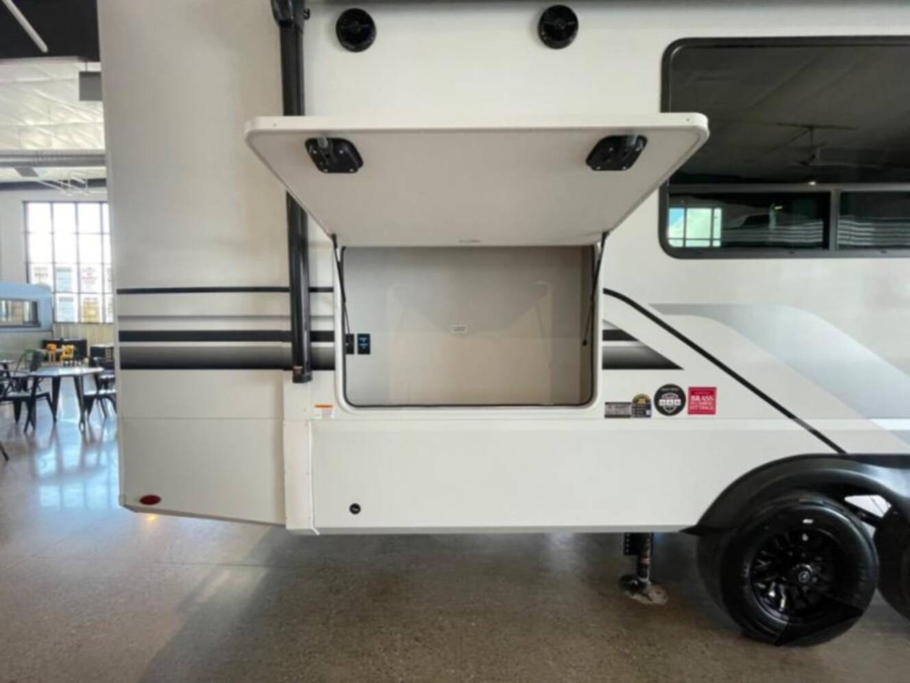 A photo of this 2026 Grand Design Influence 3203GK