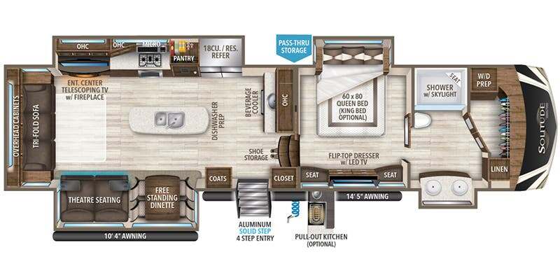 2019 Grand Design SOLITUDE 372WB in dover FL