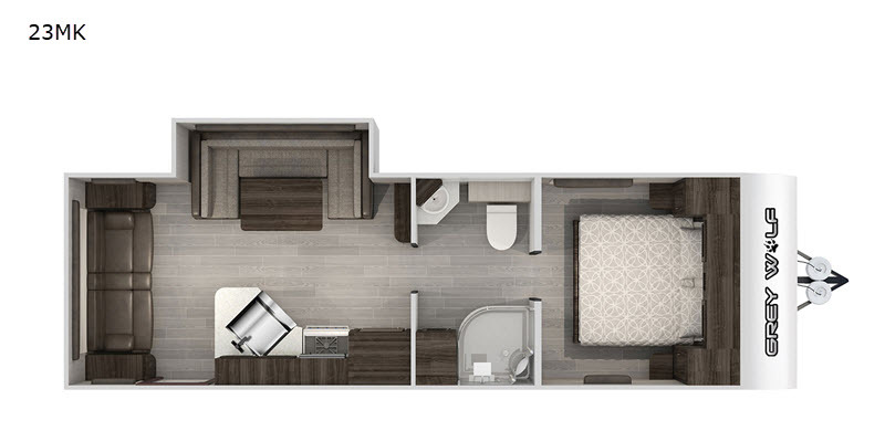 2020 Forest River CHEROKEE GREY WOLF 23MK in brownstown MI
