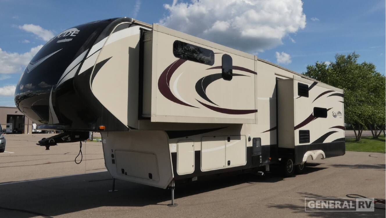 A photo of this 2016 Grand Design SOLITUDE 384GK