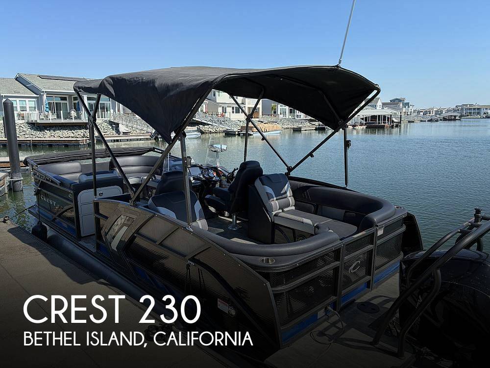 2022 Crest RS Series 230 SLC Pontoon Boat boat