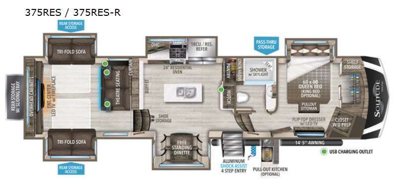 2021 Grand Design Solitude 375RES in jerome ID