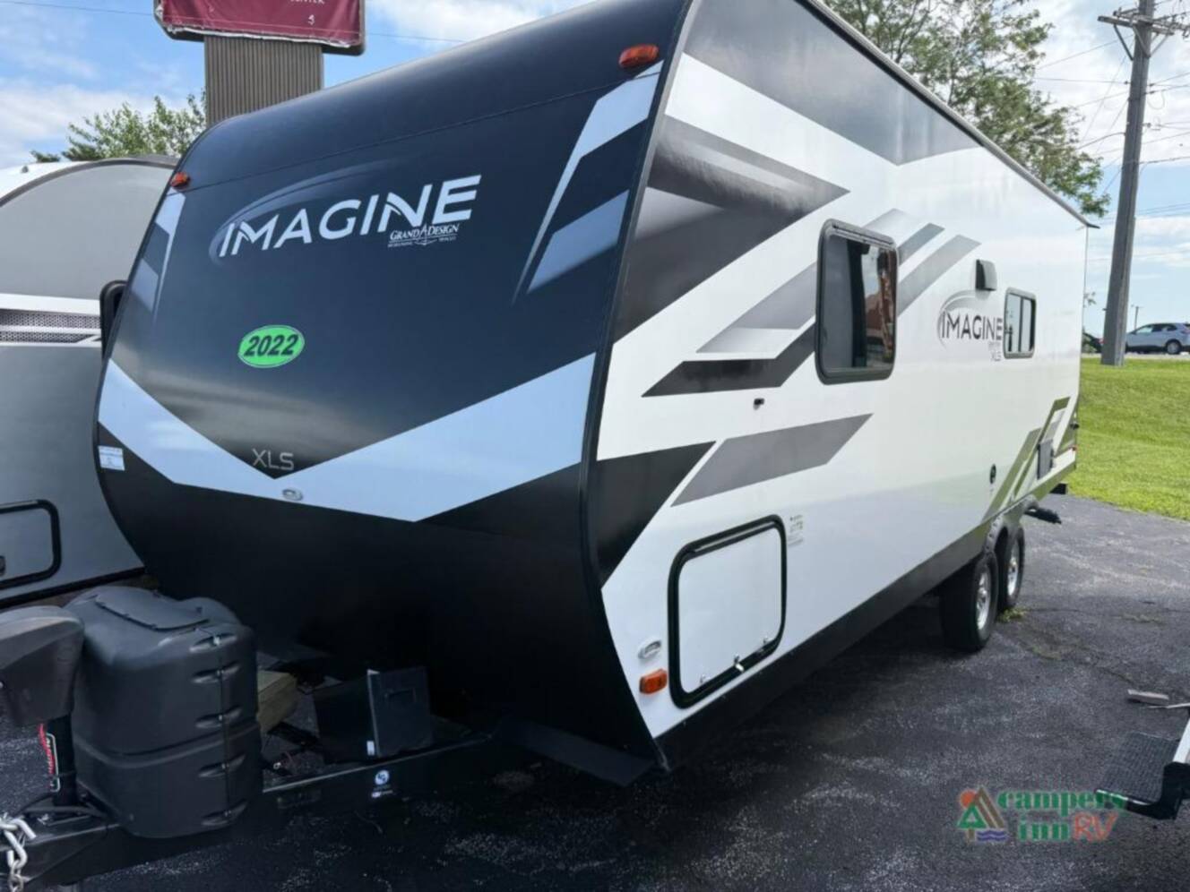 A photo of this 2022 Grand Design Imagine XLS 22RBE