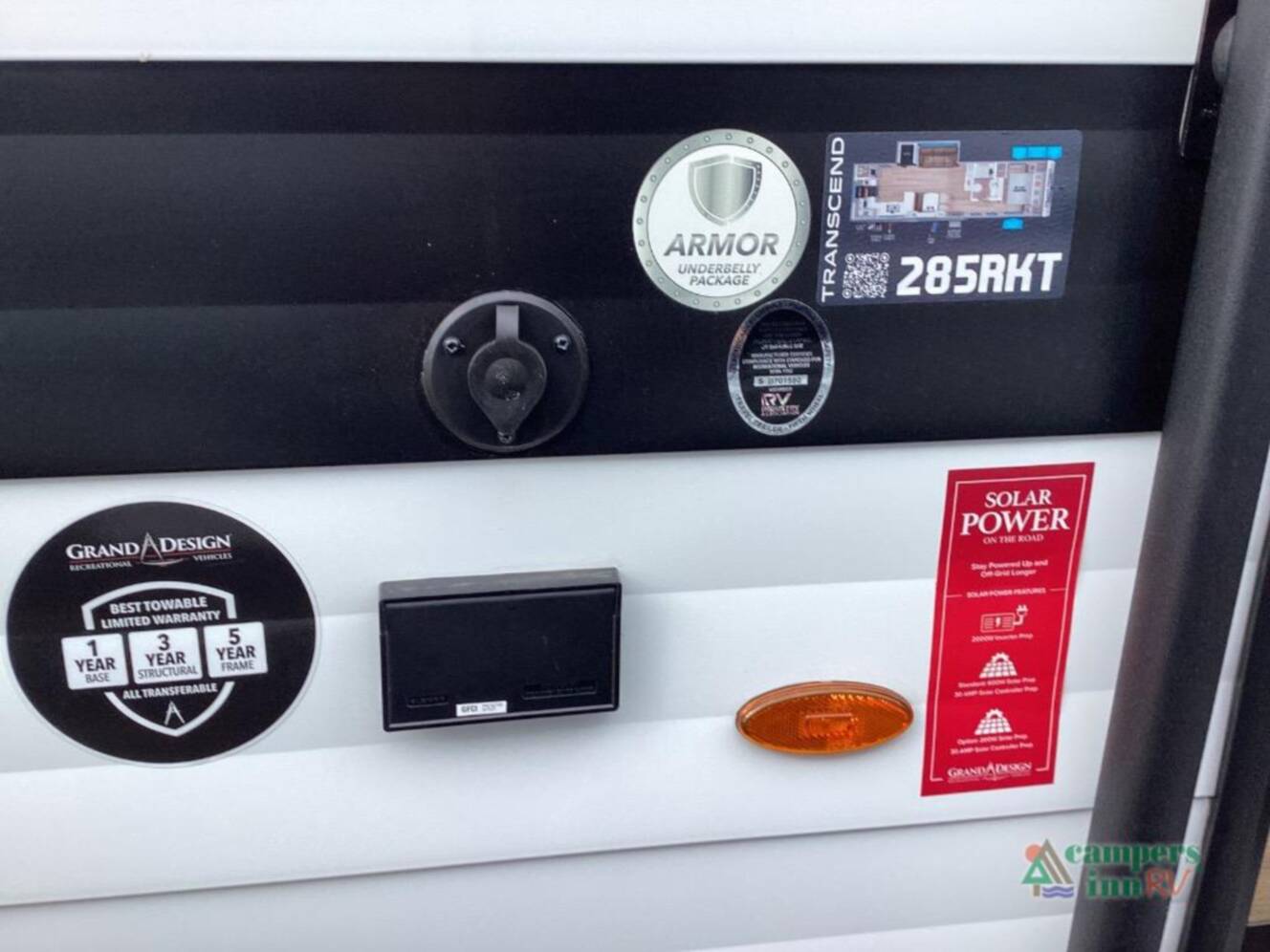 A photo of this 2027 Grand Design Transcend Xplor 285RKT