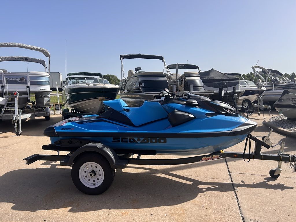 2026 Sea-Doo RXP-X 325 Tech, BRP Premium A, iBR Gulfstream Blue P X 325 in Broken Arrow, OK