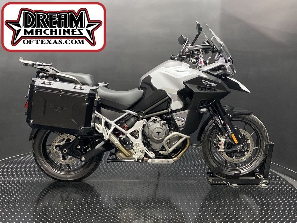 2023 Triumph Tiger 1200 GT Explorer Snowdonia White GT EXPLORER in Farmers Branch, TX