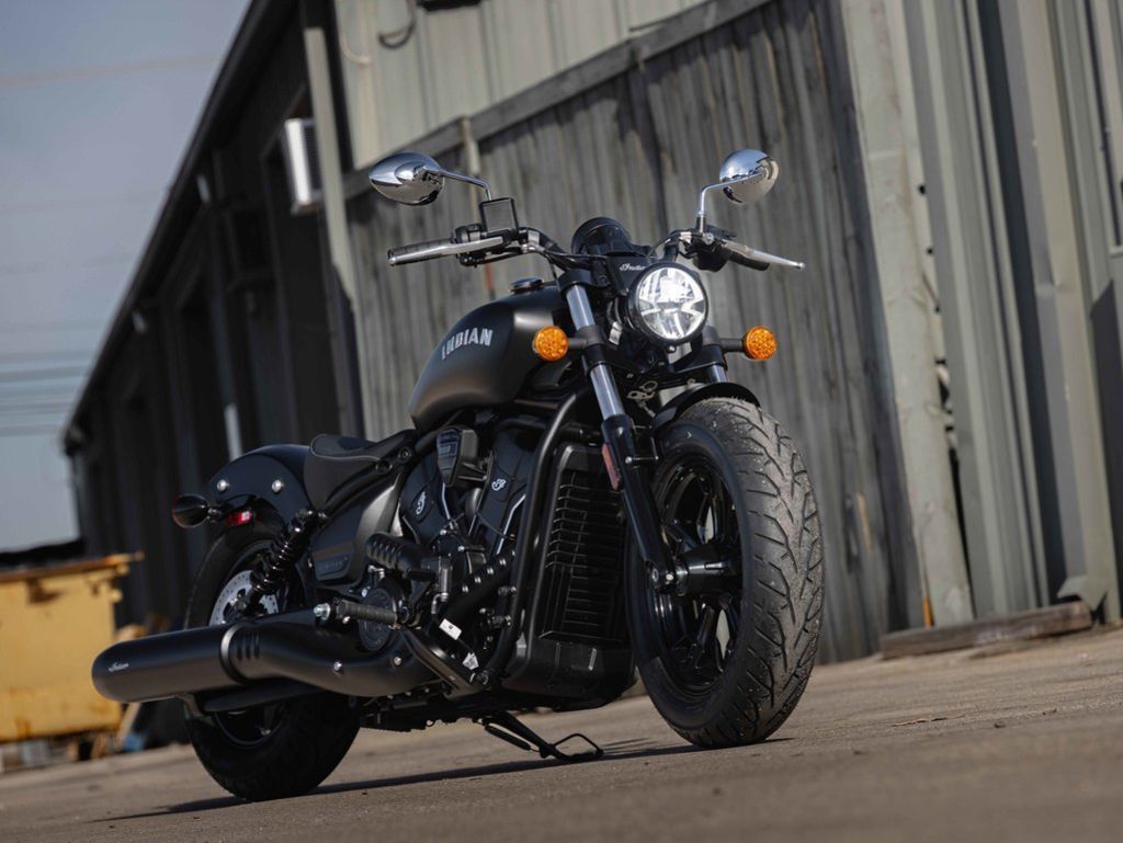 2026 Indian Motorcycle® Scout® Sixty Bobber Limited Black Smoke BASE in New Braunfels, TX