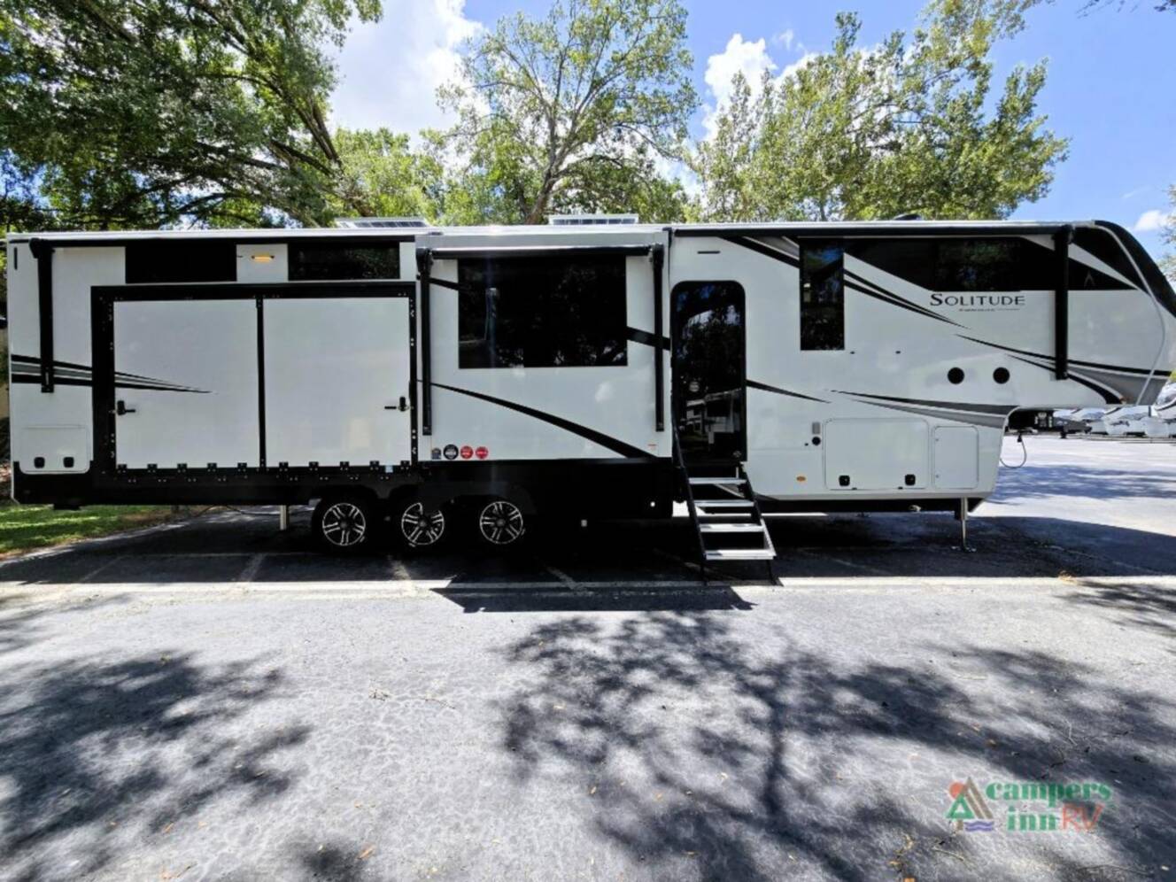 A photo of this 2027 Grand Design Solitude 414LJMJ