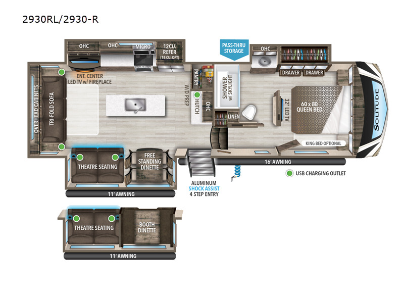 2022 Grand Design Solitude S-Class 2930RL in missoula MT