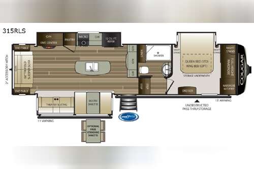 2024 Keystone Rv Cougar 316RLS in ottumwa IA