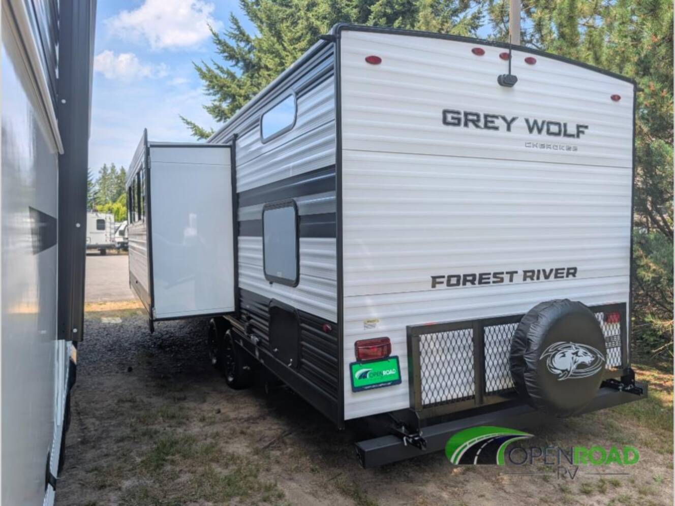 A photo of this 2027 Forest River Rv Cherokee Grey Wolf 26DBH