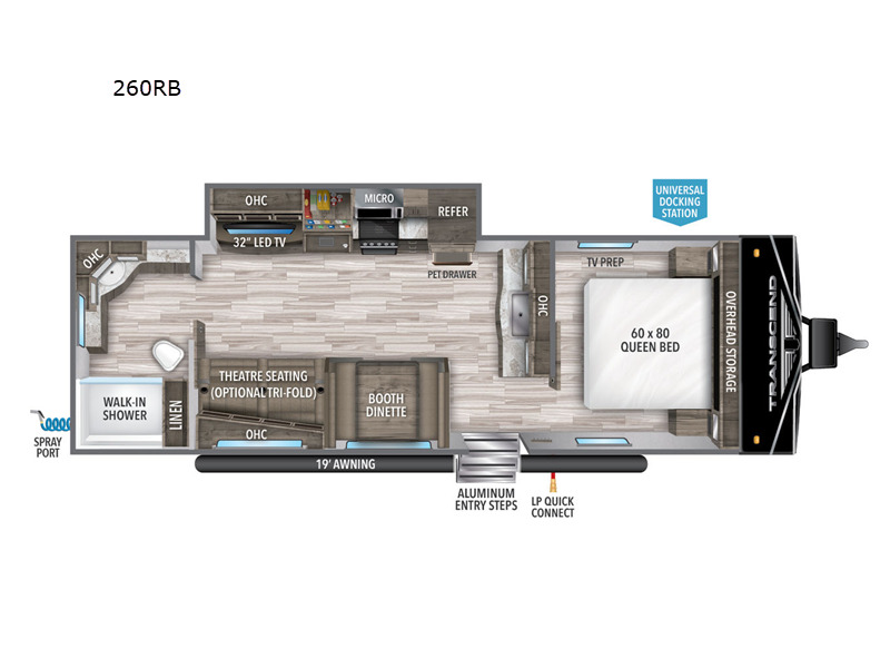 2023 Grand Design Transcend Xplor 260RB in gansevoort NY