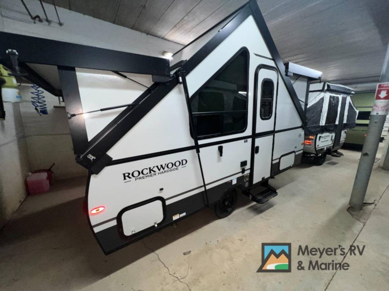 A photo of this 2026 Forest River Rv Rockwood Hardside Series A121FD