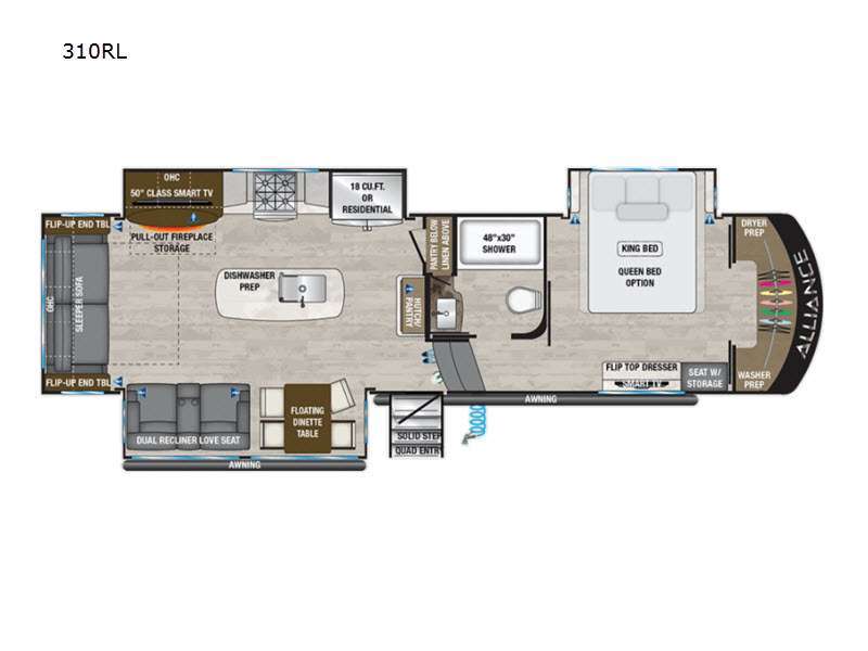 2021 Alliance Rv Paradigm 310RL in tyler TX