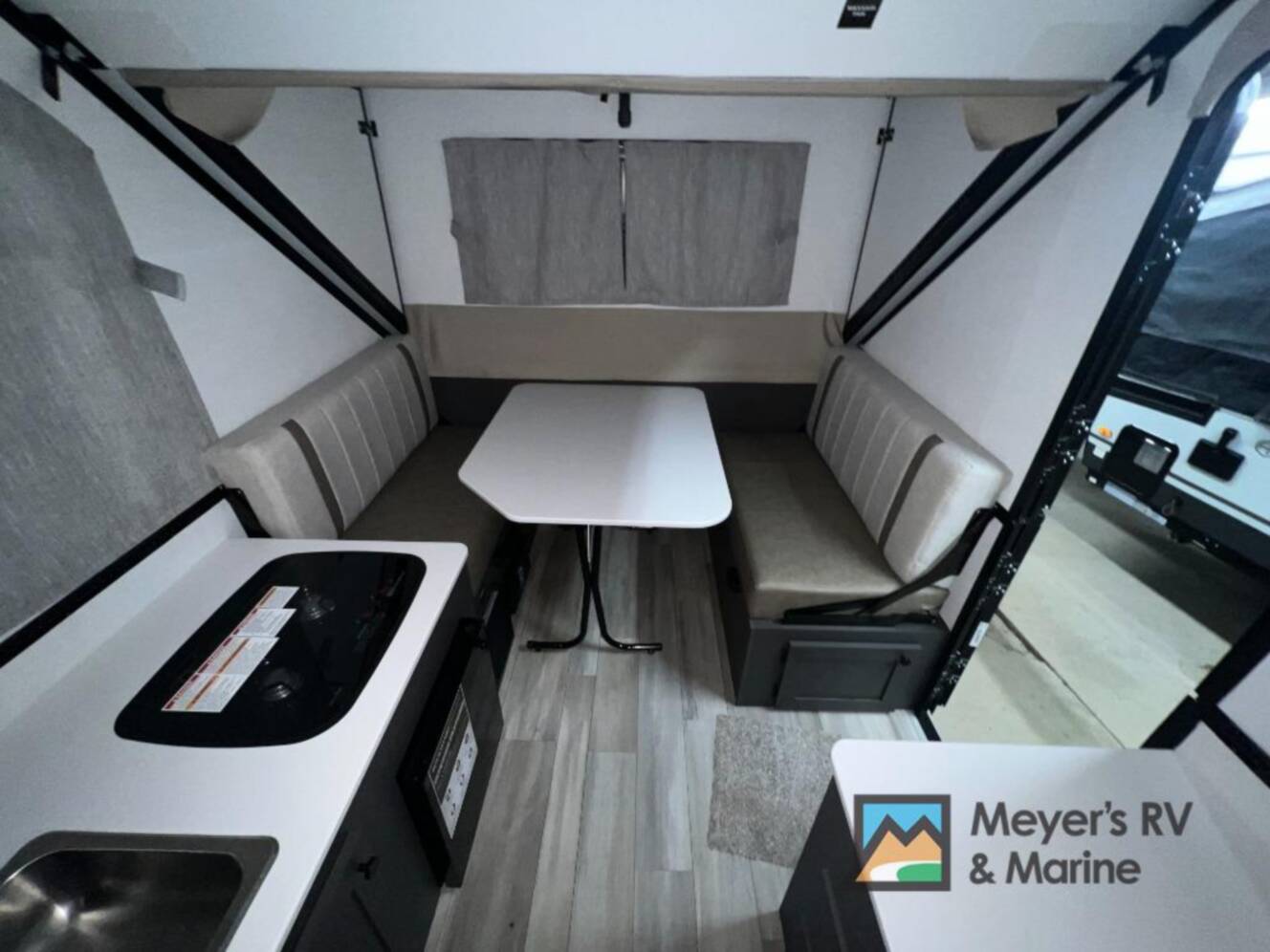 A photo of this 2026 Forest River Rv Rockwood Hardside Series A121FD