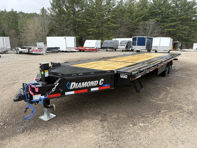 2026 DIAMOND C 8.5X26 18K Deckover Equipment Trailer W/Blackwood in Turner, ME