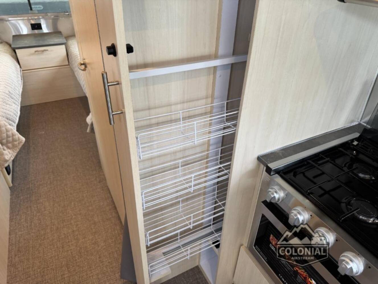 A photo of this 2026 Airstream Flying Cloud 25FBT Twin Hatch