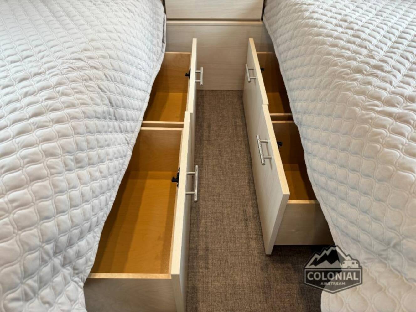 A photo of this 2026 Airstream Flying Cloud 25FBT Twin Hatch