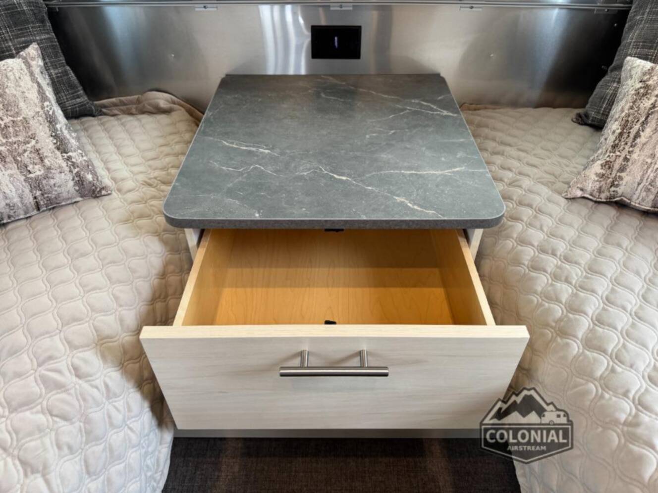 A photo of this 2026 Airstream Flying Cloud 25FBT Twin Hatch