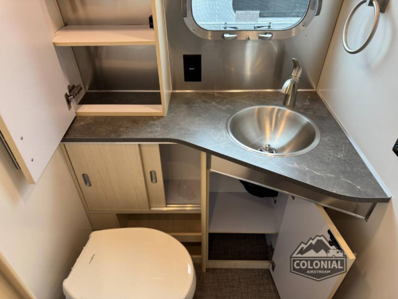 A photo of this 2026 Airstream Flying Cloud 25FBT Twin Hatch