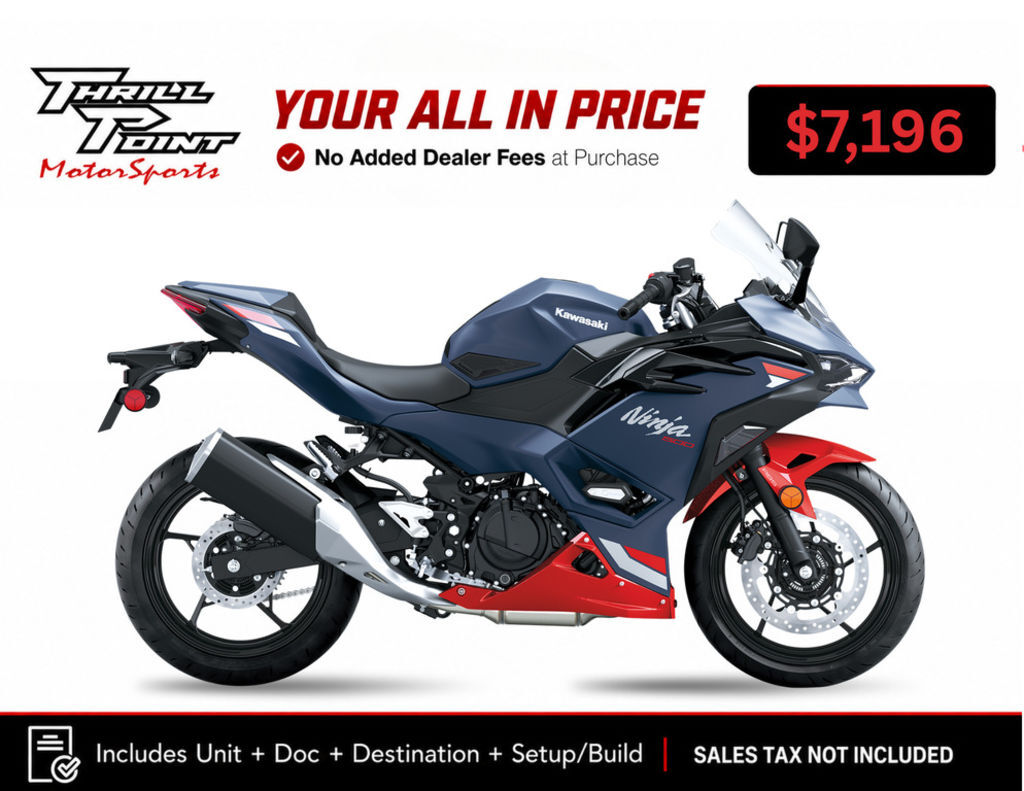 Buy Online - New 2026 Kawasaki Ninja® 500 Base For Sale in Medina
