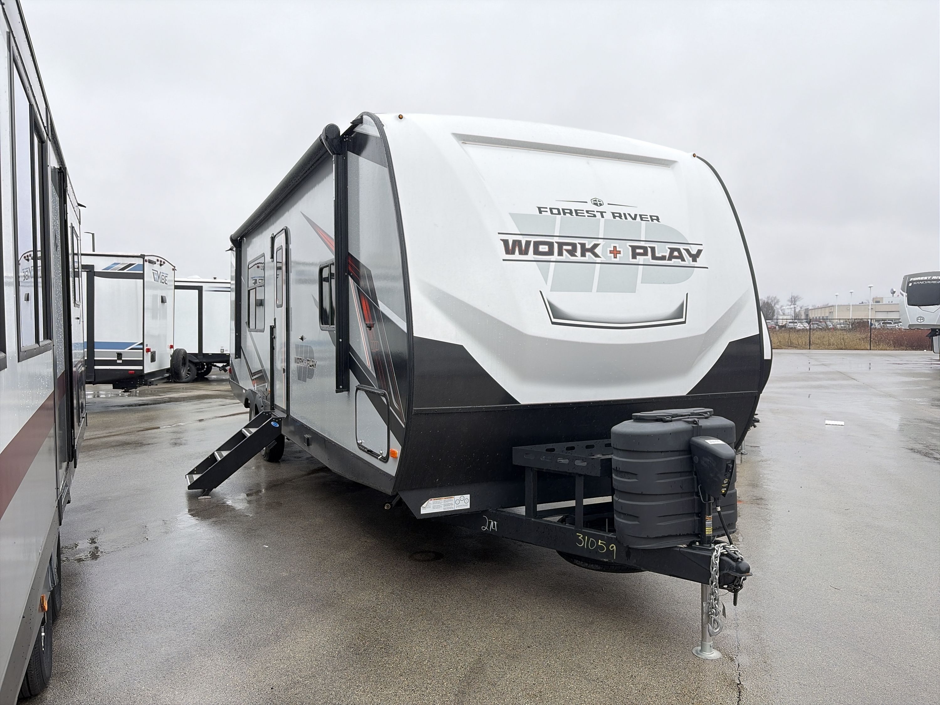 2025 Forest River WORK & PLAY 27LT Travel Trailer Toy Hauler RV