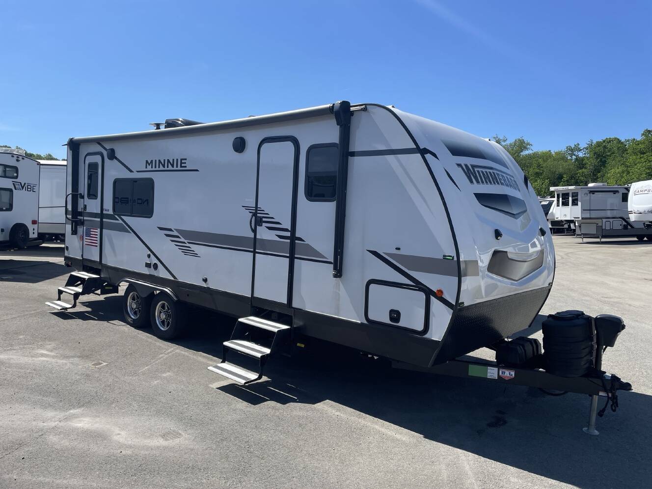 A photo of this 2022 Winnebago MINNIE 2529RG