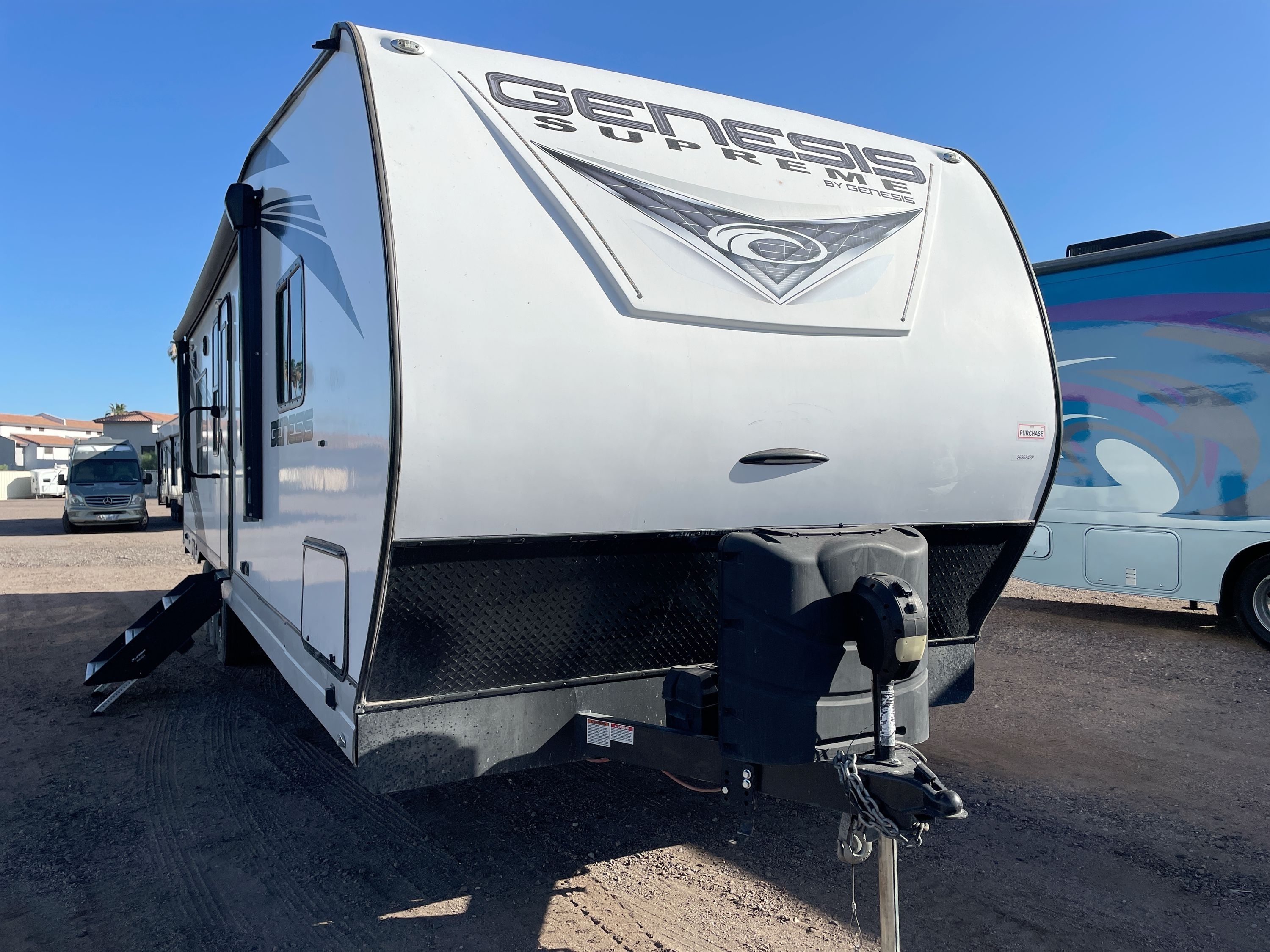 2025 Genesis Supreme GENESIS SUPREME 3215FSXL Travel Trailer Toy Hauler RV