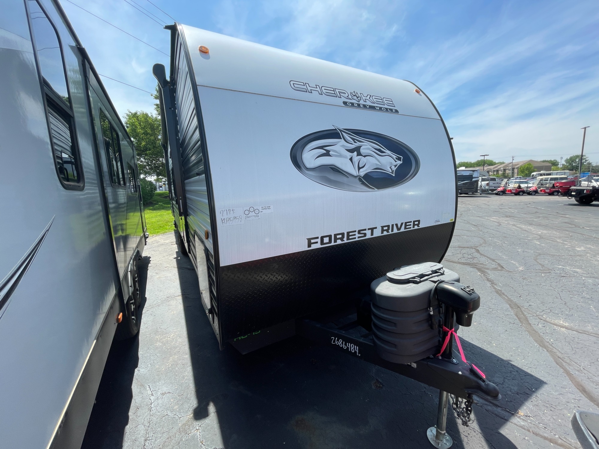 2026 Forest River GREY WOLF 27RR Travel Trailer Toy Hauler RV