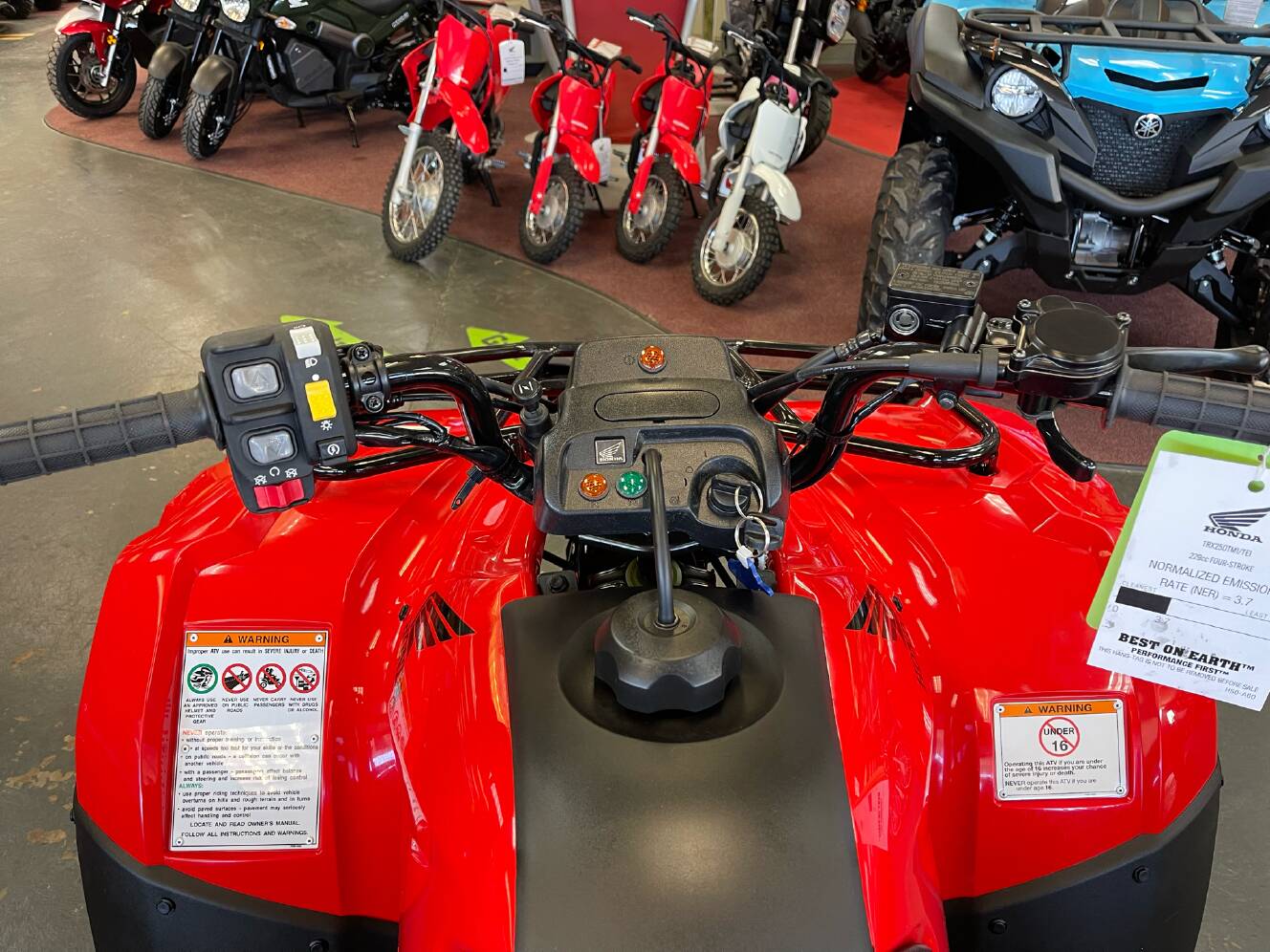 A photo of this 2023 Honda FourTrax Recon ES