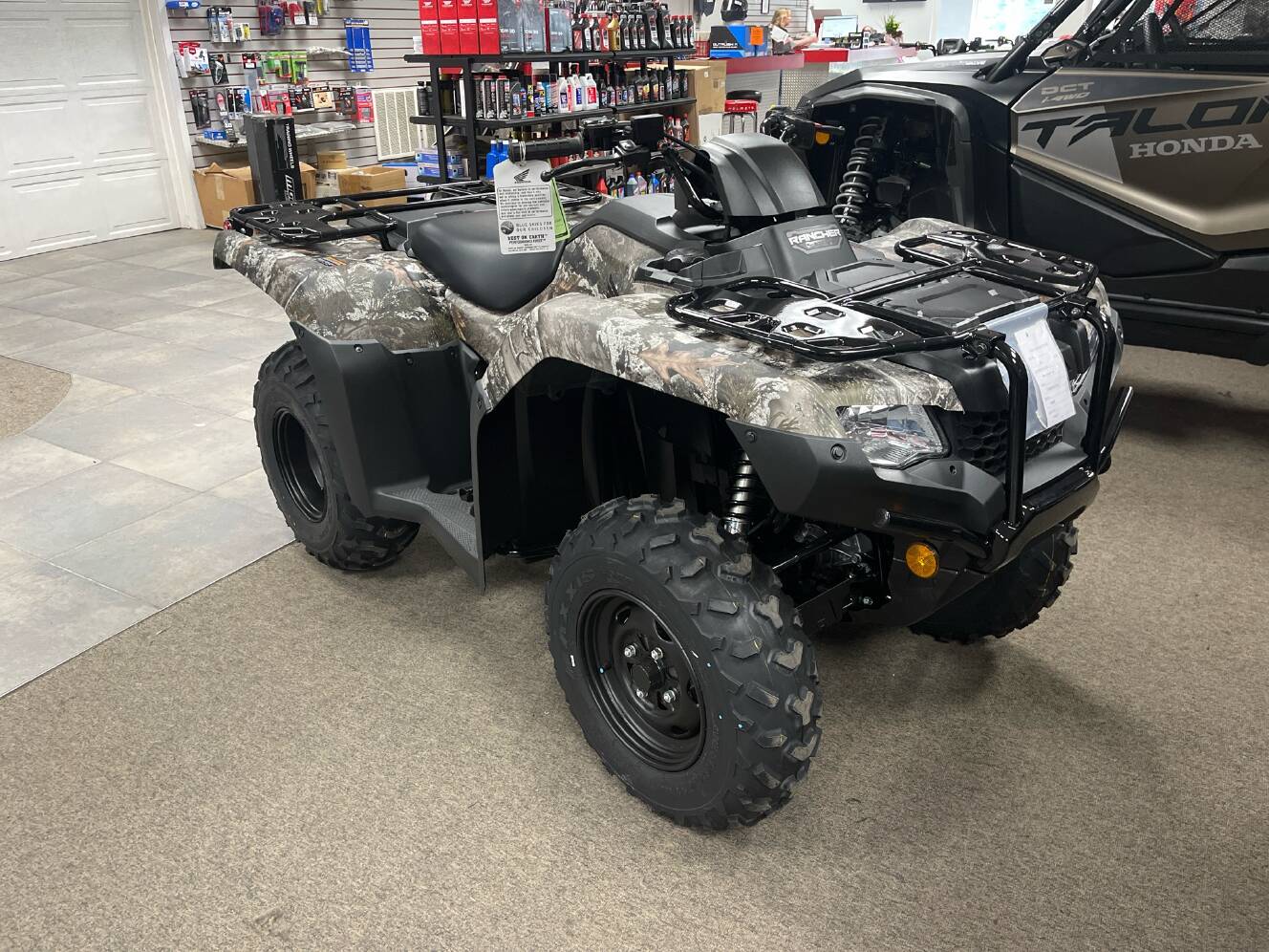 A photo of this 2027 Honda FourTrax Rancher 4x4