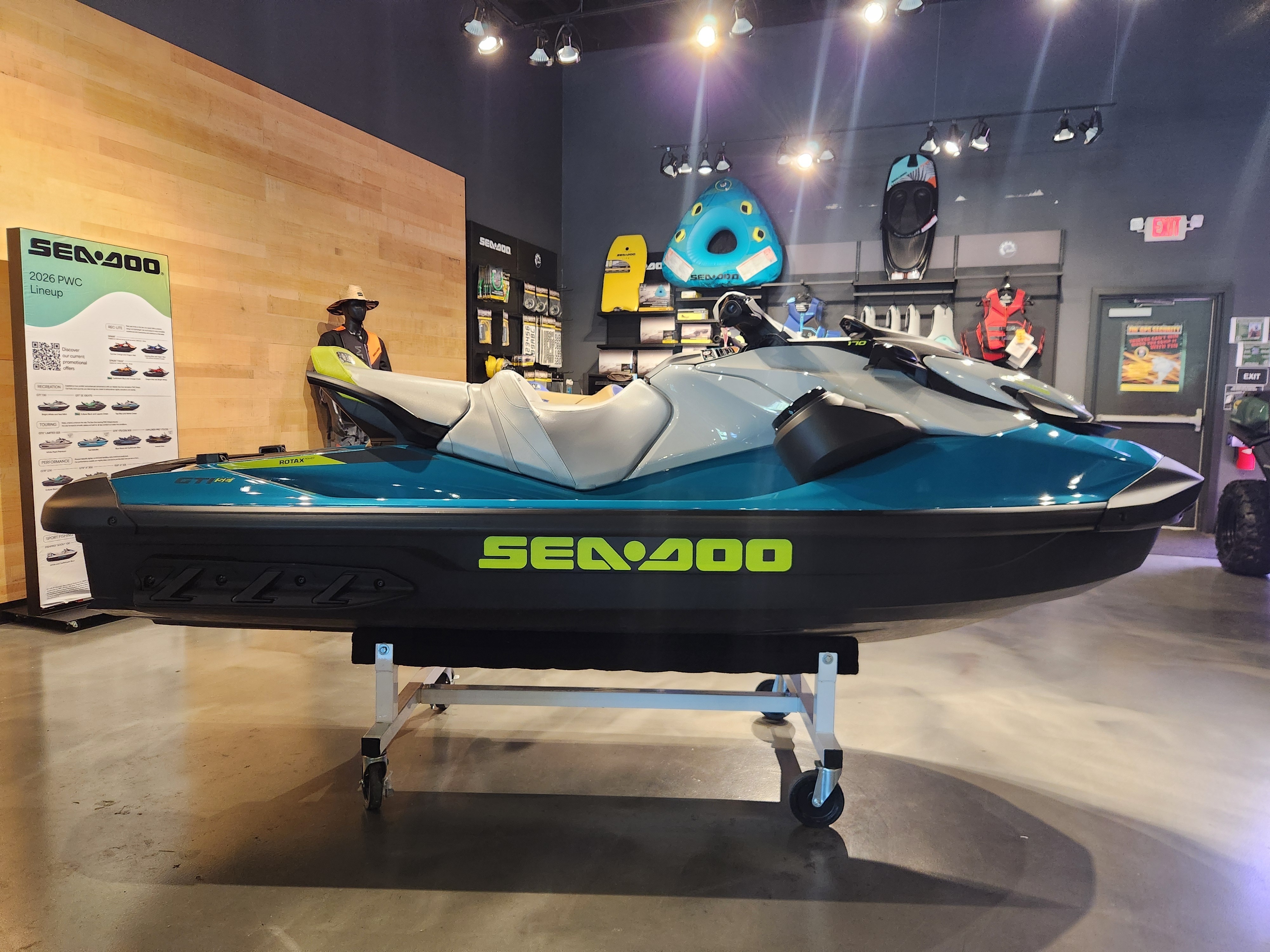 2026 Sea-Doo GTI SE 170 + Tech Package, Audio, iDF, iBR SE 170 TECH PACKAGE WITH AUDIO IDF AND IBR in grantville PA