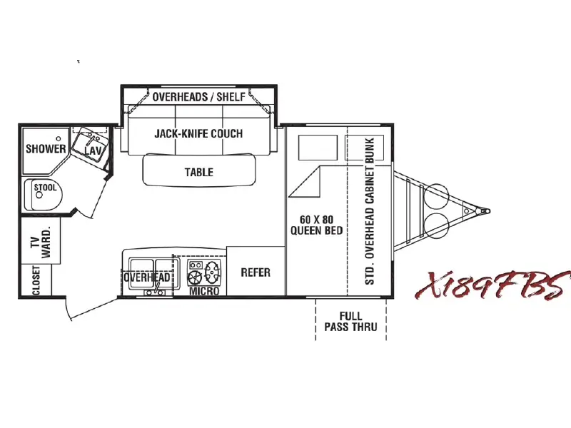 2011 CRUISER RV CORP FUNFINDER 189FBS
