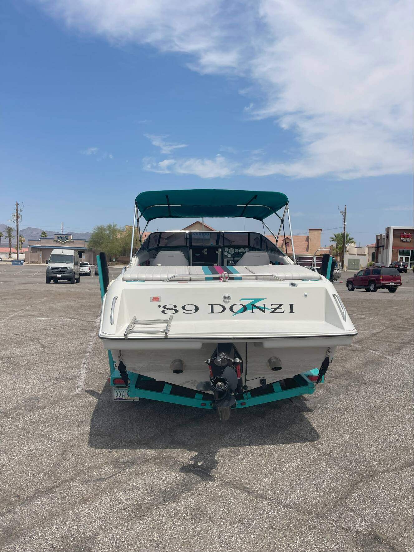 A photo of this 1989 Donzi R 23 RAGAZZA