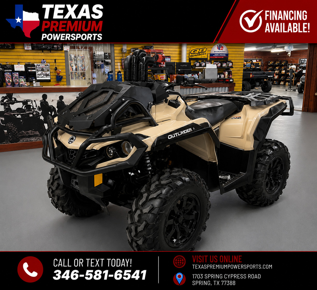 2022 Can-Am OUTLANDER 850 XMR 4X4 EFI Recreation/Utility ATV
