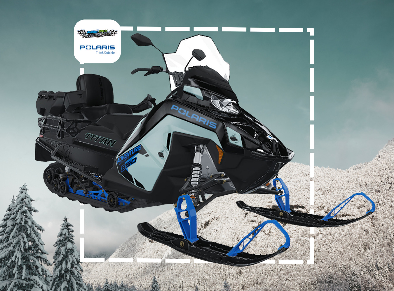 2026 Polaris 850 TITAN Adventure Ultimate 155 1.5 ES 850 155 1.5 in auburn CA